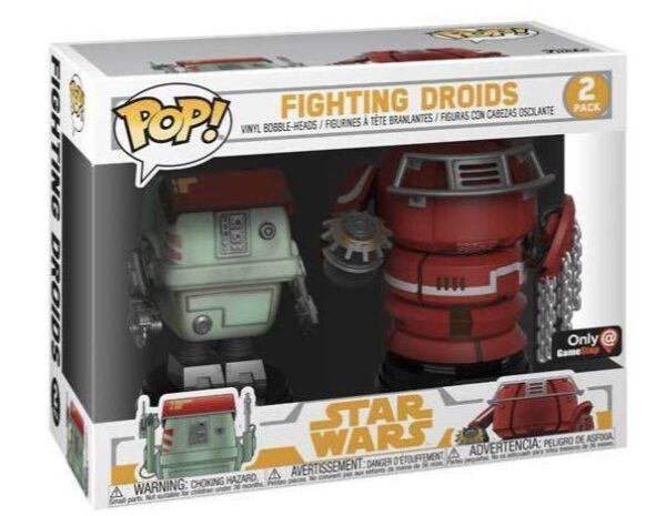 Funko! POP Exclusive Star Wars Fighting Droids 2-pack