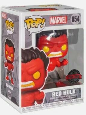 Funko! POP Marvel 854 Special Edition Red Hulk