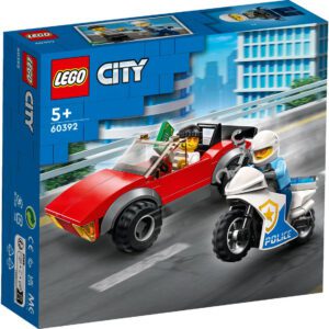 LEGO City Biljakt med polismotorcykel 60392