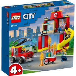 LEGO City Brandstation och brandbil 60375