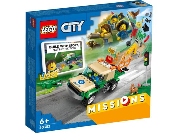 LEGO City Räddningsuppdrag med vilda djur 60353