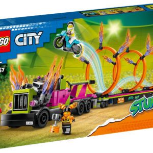 LEGO City Stuntz Stuntbil och eldringsutmaning 60357