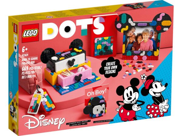 LEGO DOTS Disney Musse Pigg och Mimmi Pigg Skolpyssellåda 41964