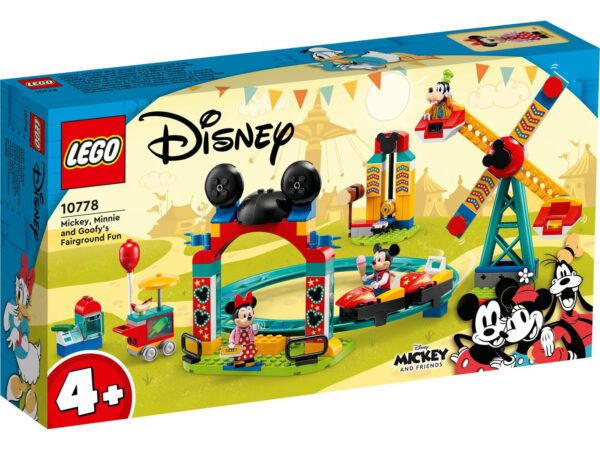 LEGO Disney Mickey and Friends Musse, Mimmi och Långbens tivoliskoj 10778