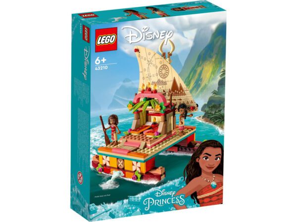 LEGO Disney Princess Vaianas navigeringsbåt 43210
