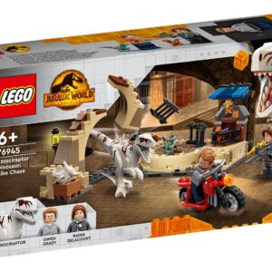 LEGO Jurassic World Atrociraptor - cykeljakt 76945