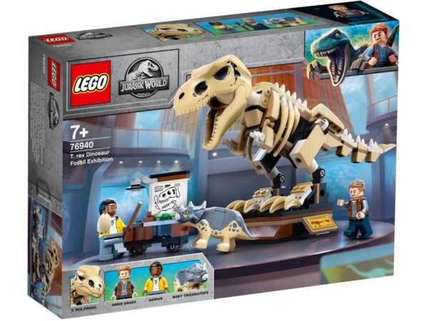 LEGO Jurassic World Fossilutställning med T. rex 76940
