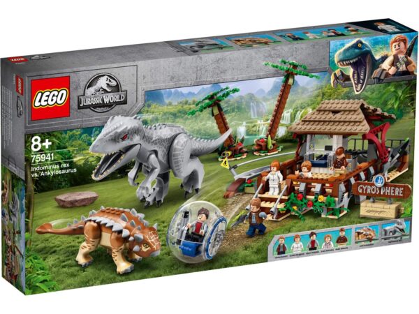 LEGO Jurassic World Indominus rex mot Ankylosaurus 75941