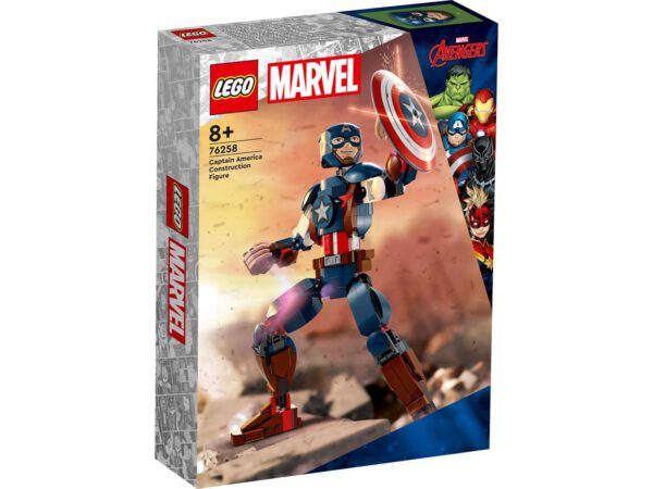 LEGO Marvel Captain America byggfigur 76258