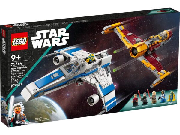 LEGO Star Wars New Republic E-Wing vs. Shin Hati?s Starfighter 75364