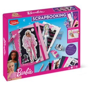 Maped Barbie Scrapbooking-set 55 delar