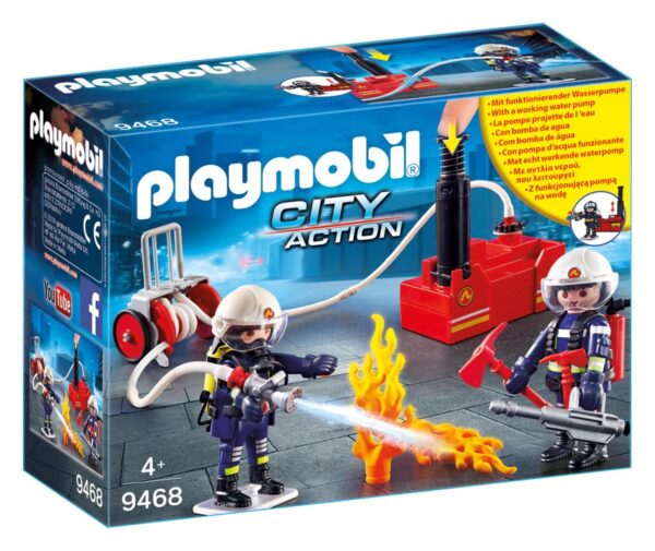 Playmobil City Action Brandmän med vattenpump 9468