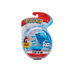 Pokemon Clip n Go PIPLUP & DIVE BALL