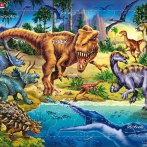 Larsen Dinosaurier Pussel 57 bitar