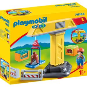 Playmobil 1.2.3 Byggkran 70165
