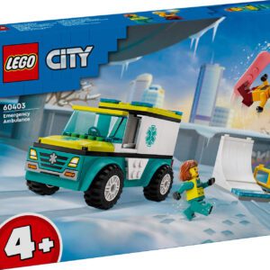 LEGO City Ambulans och snowboardåkare 60403