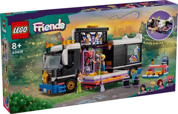 LEGO Friends Popstjärnans turnébuss 42619