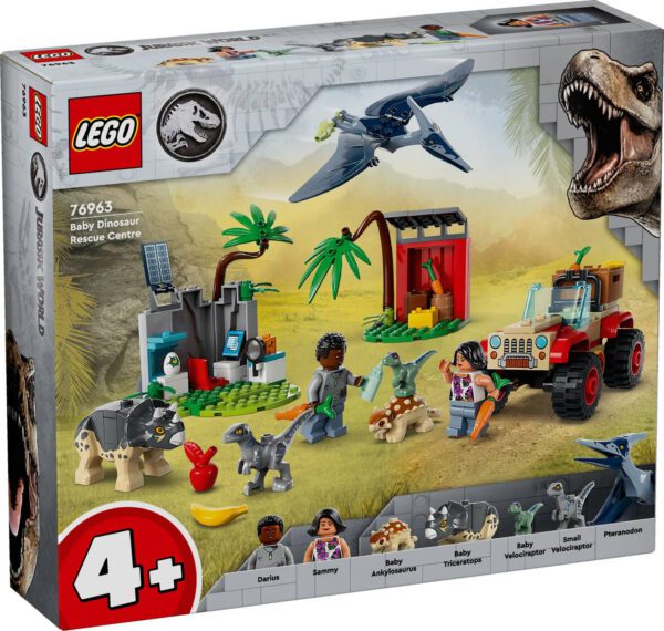LEGO Jurassic World Räddningscenter för dinosaurieungar 76963