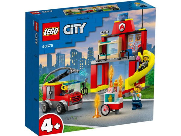 LEGO City Brandstation och brandbil 60375