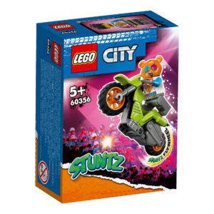 LEGO City Stuntcykel med björn 60356