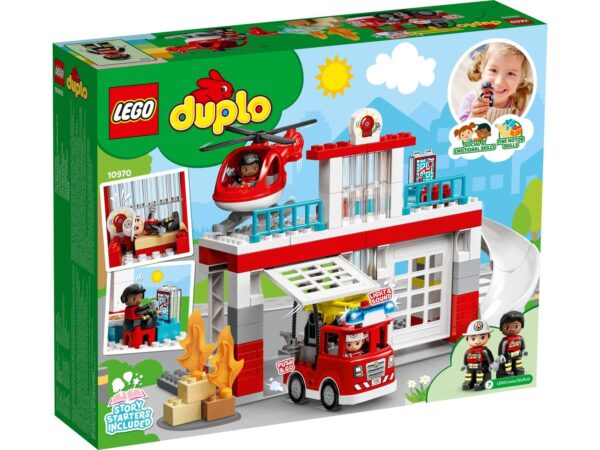 LEGO DUPLO Brandstation & helikopter 10970