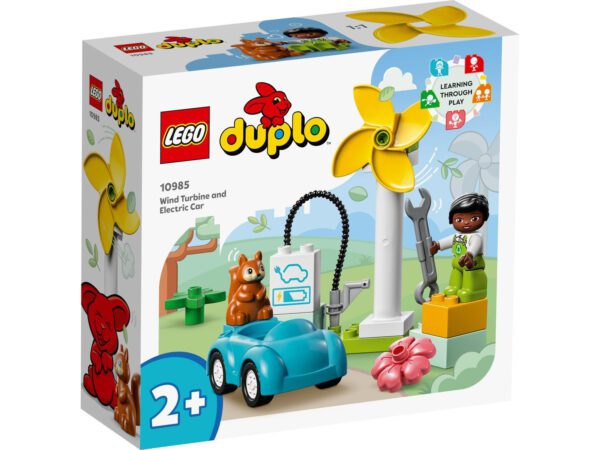 LEGO DUPLO Vindkraftverk och elbil 10985