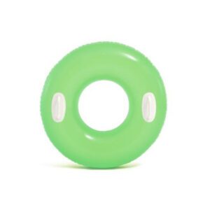 INTEX Badring med handtag Neon 76cm : Färg - Grön